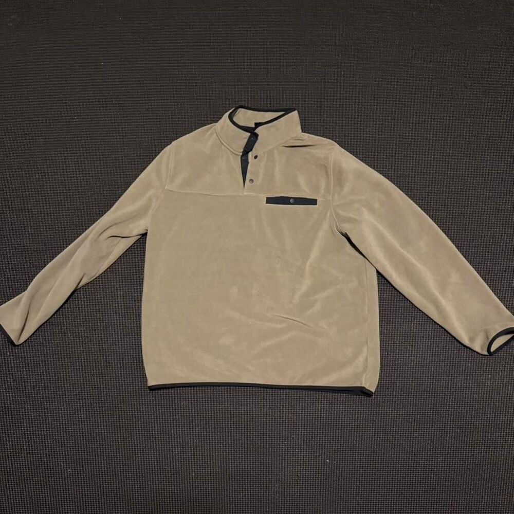 32 Degrees tan fleece quarter zip Men’s Size XL